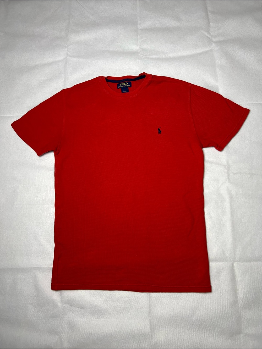 Polo Ralph Lauren Red Short-Sleeve Crewneck Tee